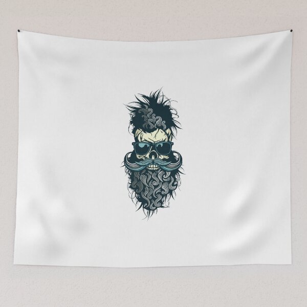 Item preview, skull hipster designed and sold by Achille3777.