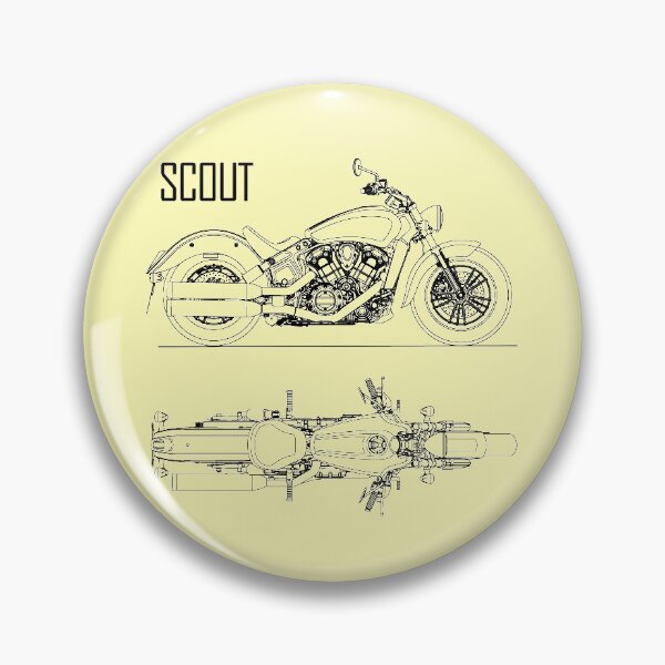 Artikelvorschau, Das Scout-Motorrad entworfen und verkauft von rogue-design.