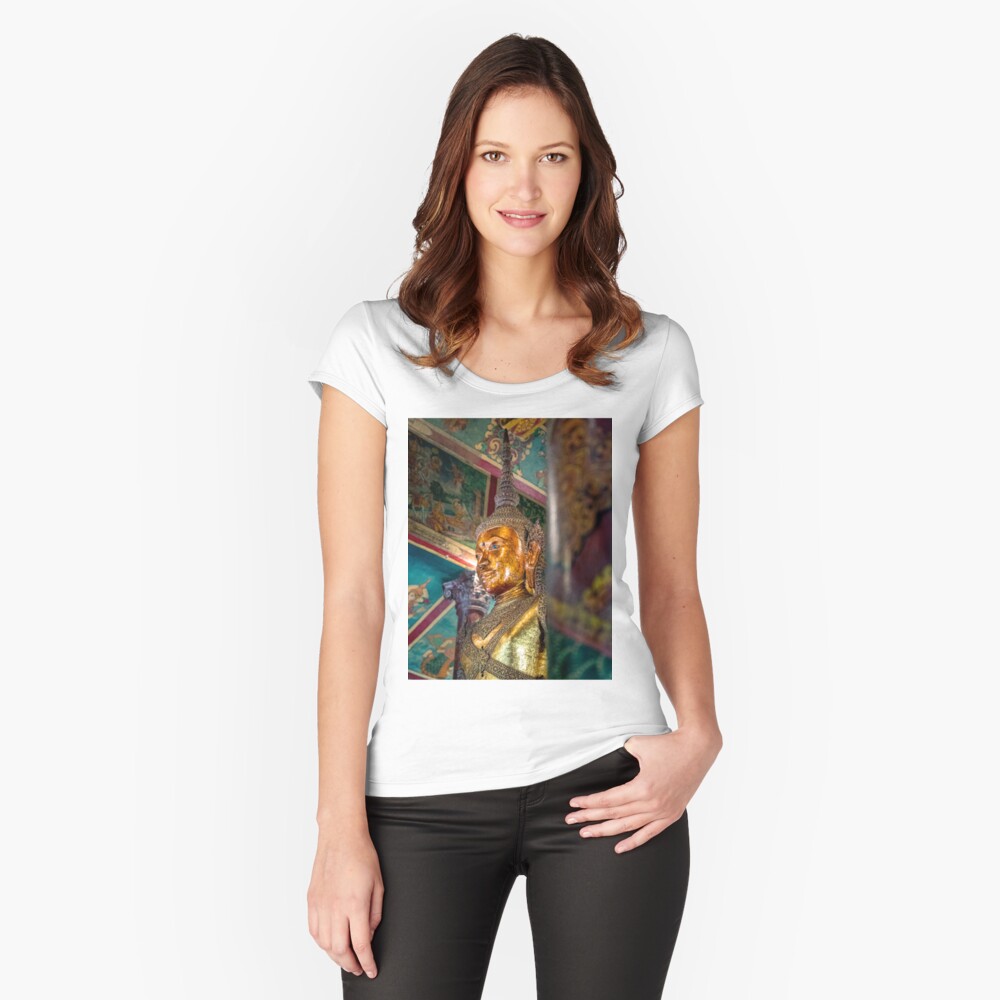 Item preview, Fitted Scoop T-Shirt designed and sold by darren-j-mcleod.
