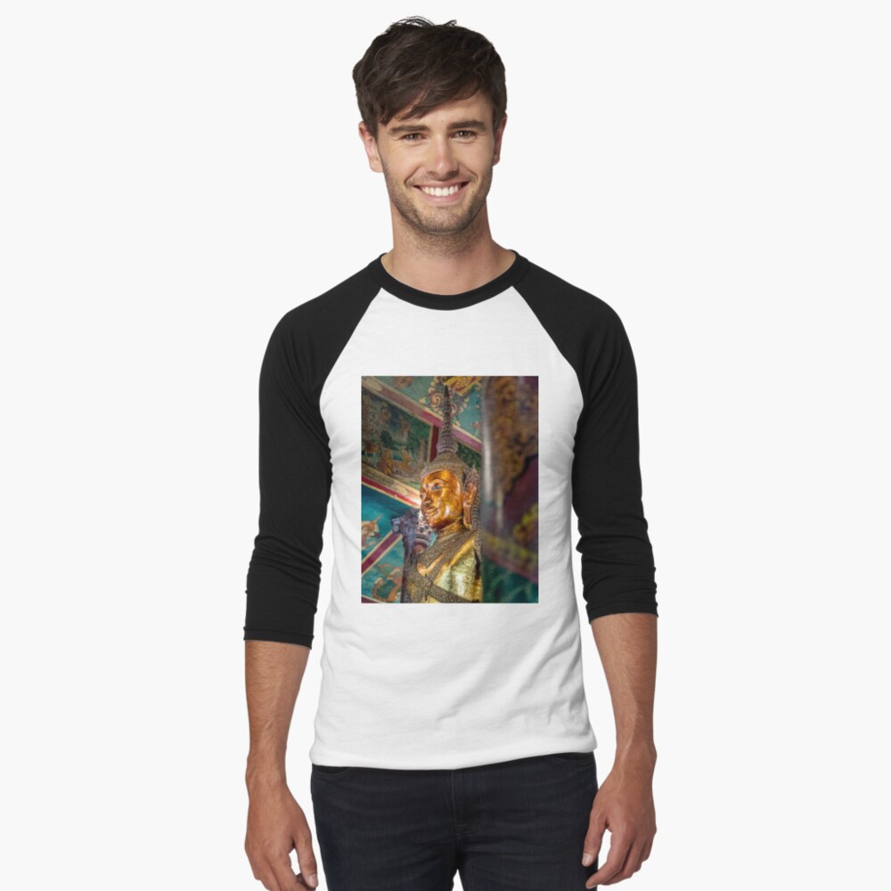 Item preview, Baseball ¾ Sleeve T-Shirt designed and sold by darren-j-mcleod.