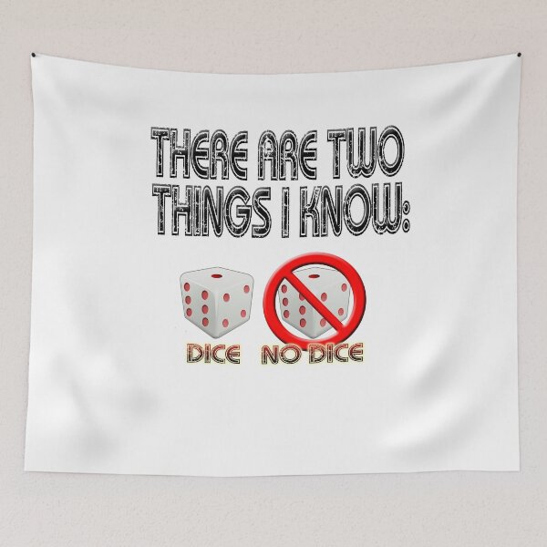 Item preview, dice or no dice designed and sold by thehollowpoint.