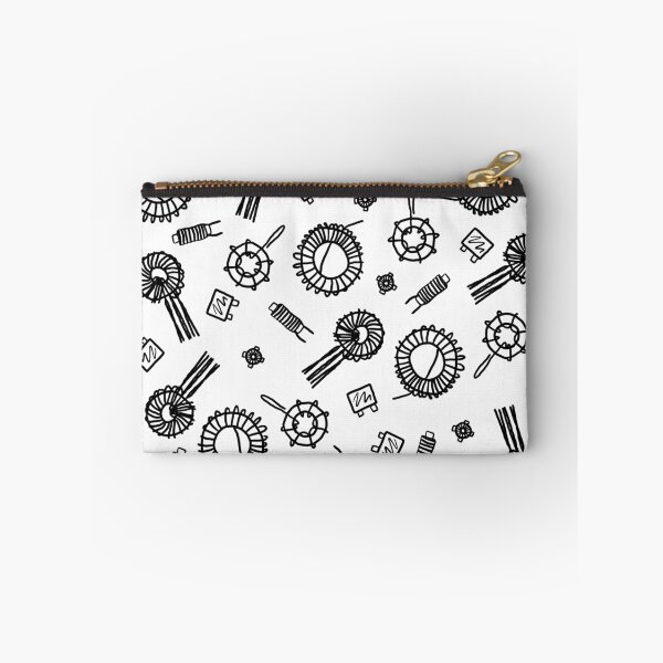 Item preview, Inductors - Black on White designed and sold by Hodgepodge Bricolage.