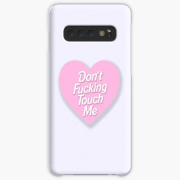 Fass mich nicht an Samsung Galaxy Leichte Hülle