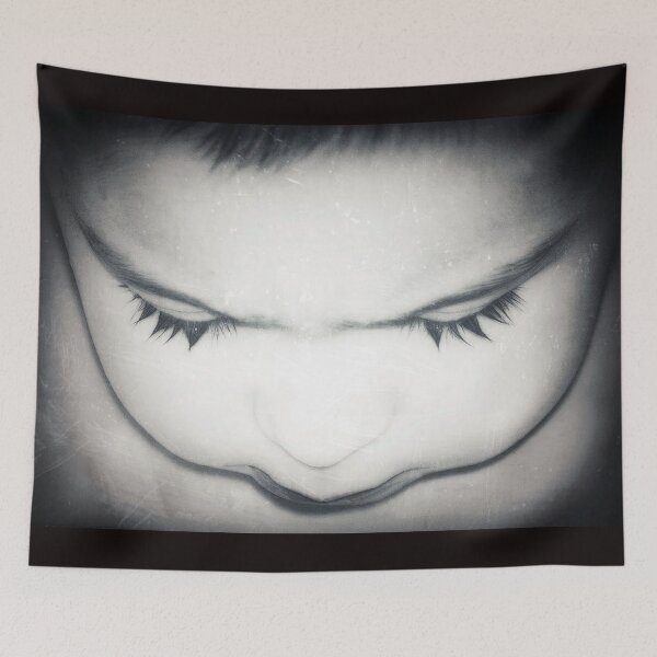 Item preview, Child portrait in black and white designed and sold by MarieClaude1954.