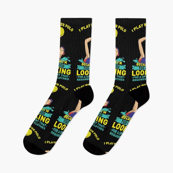 Item preview, I Play Water Polo Because I'm Too Good Looking For A Sport That Requires Clothes designed and sold by Sandra78.