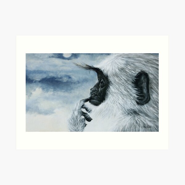 Singe Songe Impression artistique