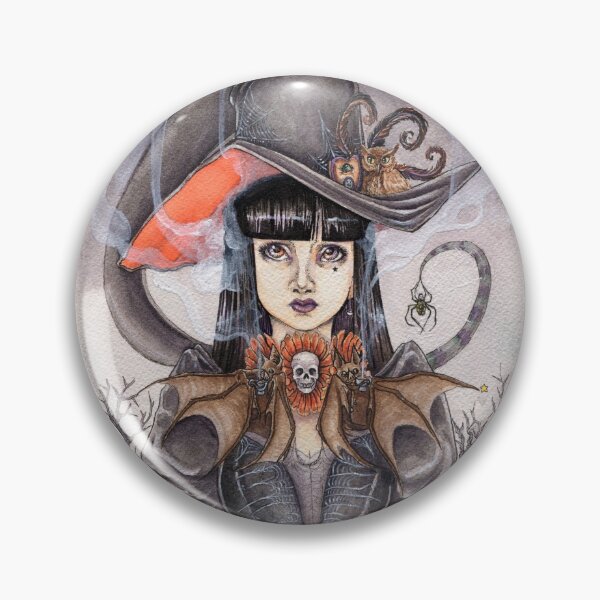 Bat Tea Pin