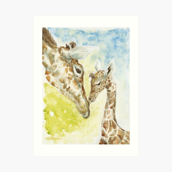 Girafe Impression artistique