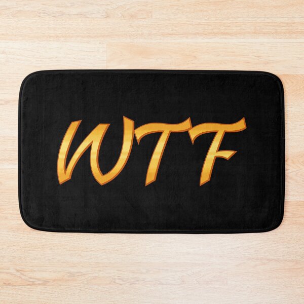 Item preview, WTF designed and sold by SarcasticWords.