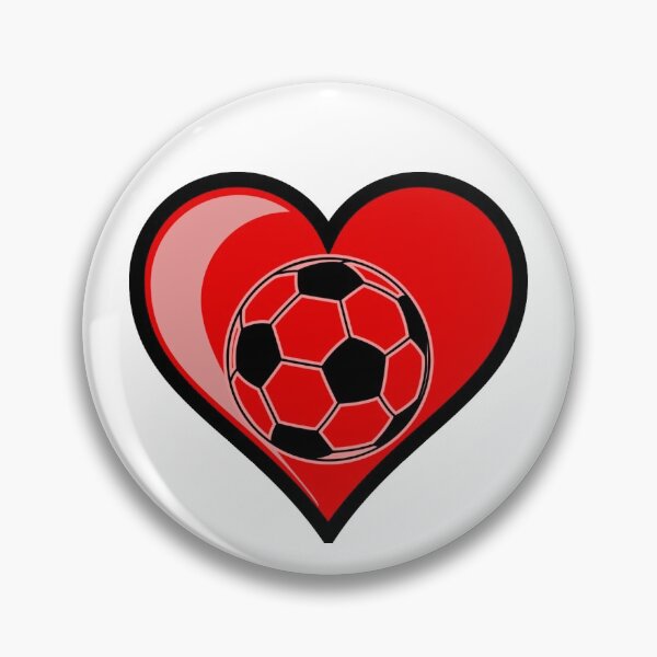 Item preview, I Love Soccer Heart designed and sold by RiplMedia.