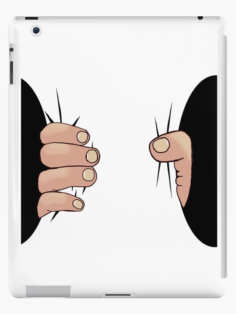 iPad-Hülle & Skin for Sale mit Lustige Cartoon-Hände halten Greifen,  Drücken, Liebe, von funnyg480