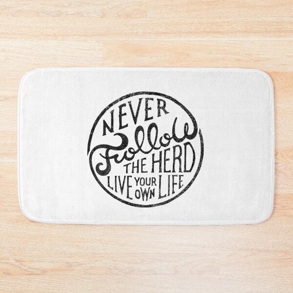 Item preview, NEVER FOLLOW THE HERD designed and sold by VINCENTYANZO.