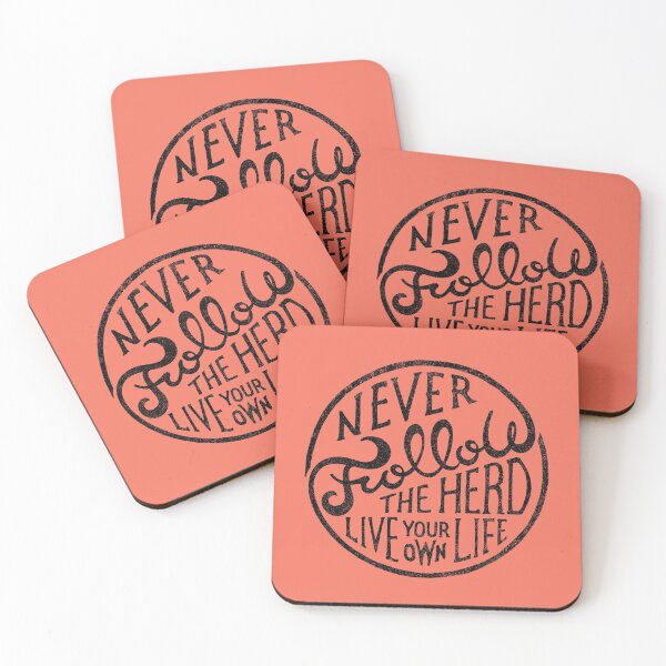 Item preview, NEVER FOLLOW THE HERD designed and sold by VINCENTYANZO.
