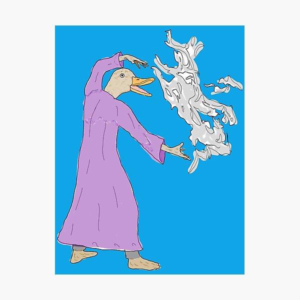 Item preview, duck spellcaster  designed and sold by strangershirts.