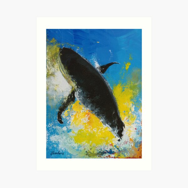 Baleine Impression artistique