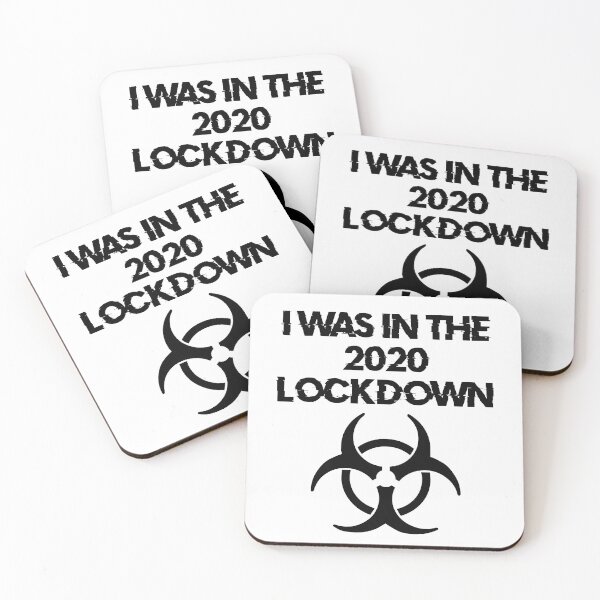 Item preview, I was in the Lockdown 2020 (Pandemic Symbol) 2 designed and sold by DafyddEm.