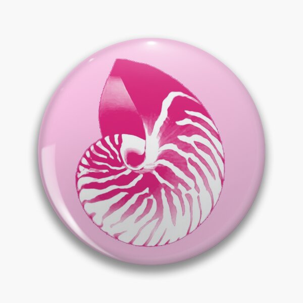 Item preview, Nautilus Shell, Fuchsia Pink and White designed and sold by Marymarice.