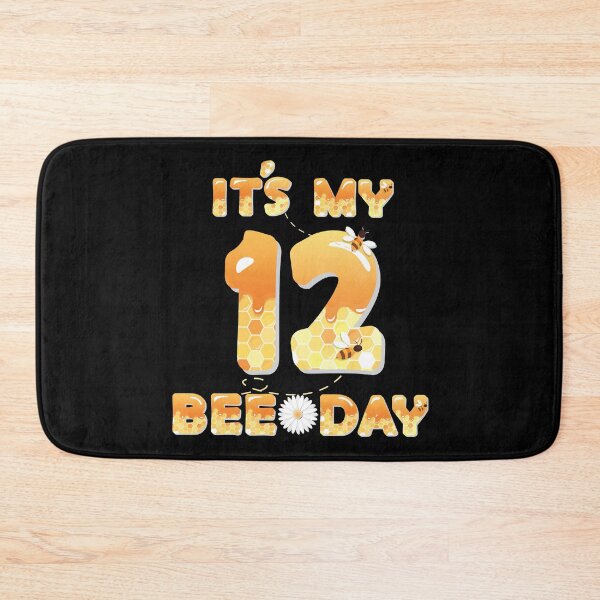 Item preview, It's My 12th Bee Day - 12 Years Old Birthday Party Girl print designed and sold by Grabitees.