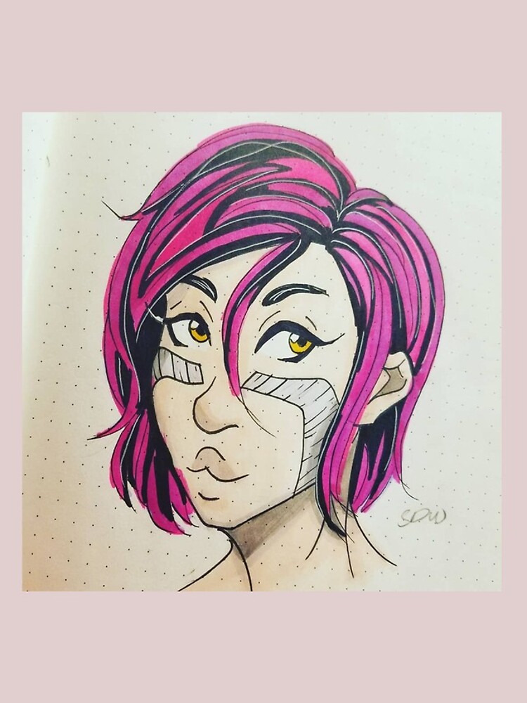 Pink-haired Alita! by DawnFlame