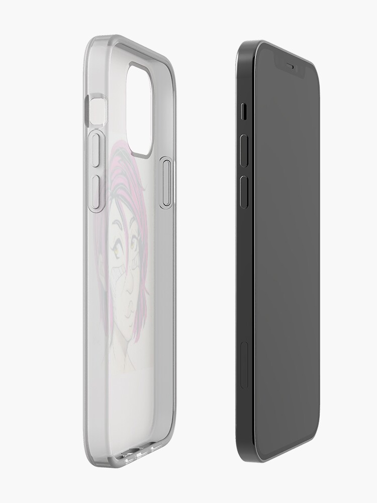 Alternate view of Pink-haired Alita! iPhone Case & Cover