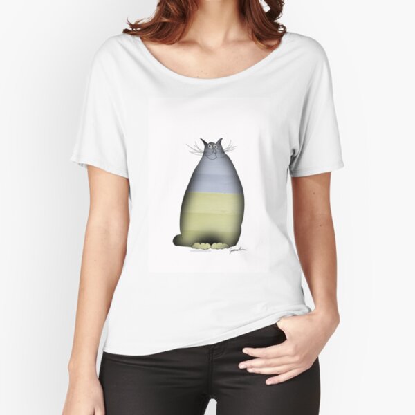 shabby chic Ukrainian Cat 1 Relaxed Fit T-Shirt