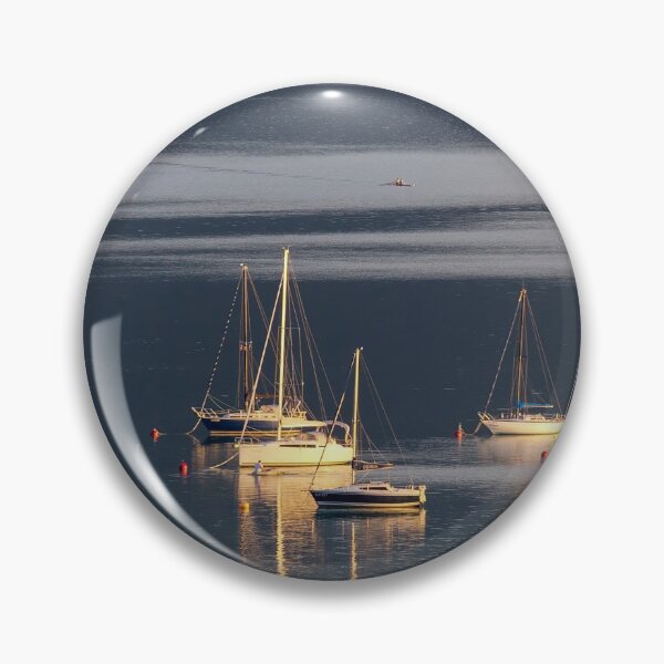 Item preview, Lake Mondsee Boats Panorama designed and sold by Londonimages.