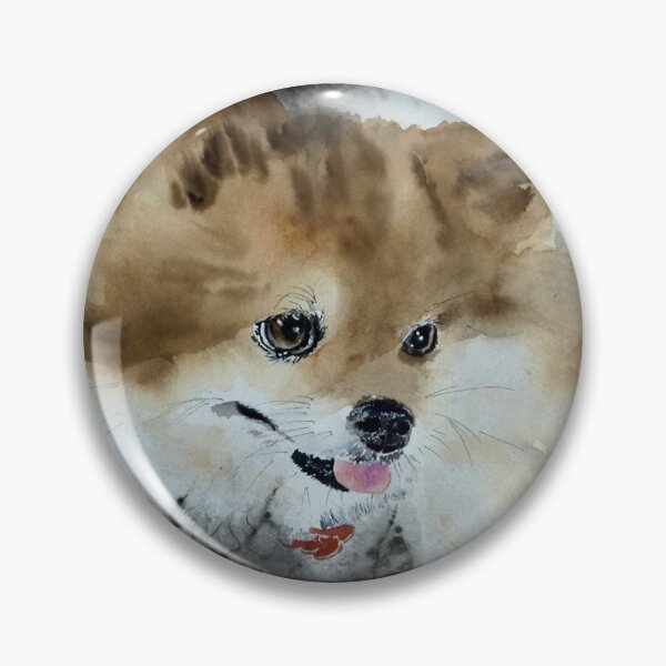 Item preview, Pomeranian loulou (dwarf spitz) designed and sold by joelle Guillaume.