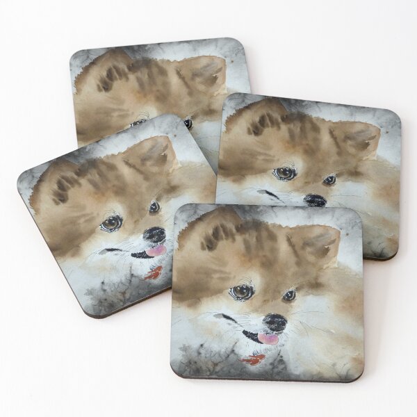 Item preview, Pomeranian loulou (dwarf spitz) designed and sold by joelle Guillaume.