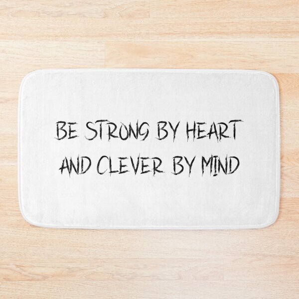 Item preview,  be strong by heart and clever by mind designed and sold by motivation4you.