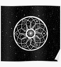 Cosmic Mandala Poster