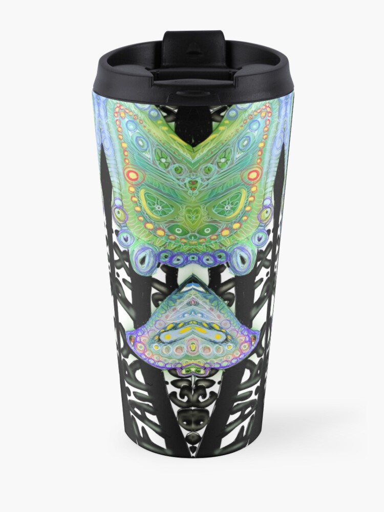 Alternate view of Psychedelic Fairy Travel Mug