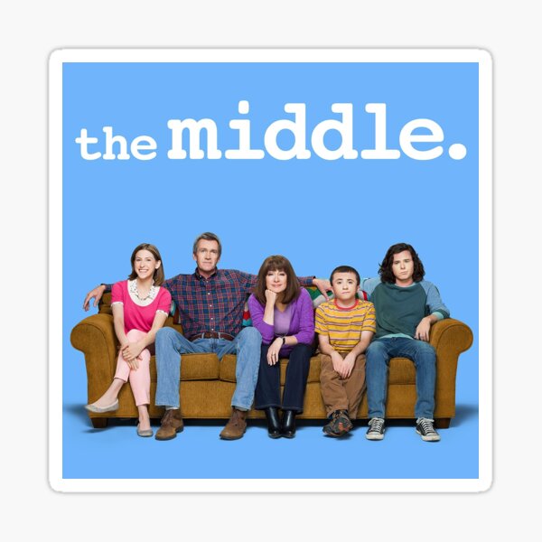 Item preview, The Middle Tv Show Frankie Mike Axl Sue Brick Heck Sticker laptop designed and sold by sarahwhitknee.