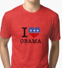 I Heart Obama Tri-blend T-Shirt