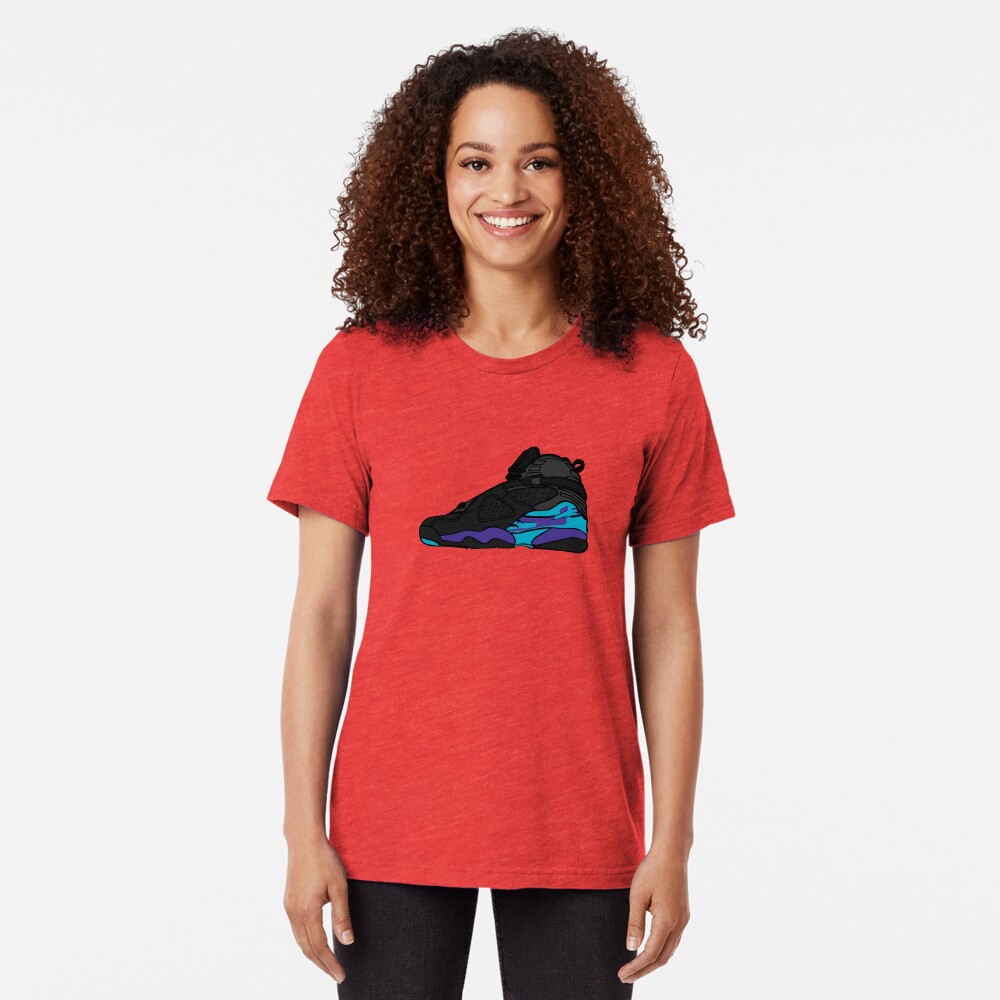 J8 - Aqua Tri-blend T-Shirt