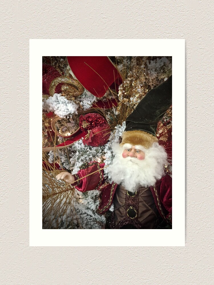 Alternate view of Kris Kringle 2 Art Print