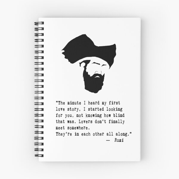 Item preview, Rumi designed and sold by The Dead  Writers Circle.