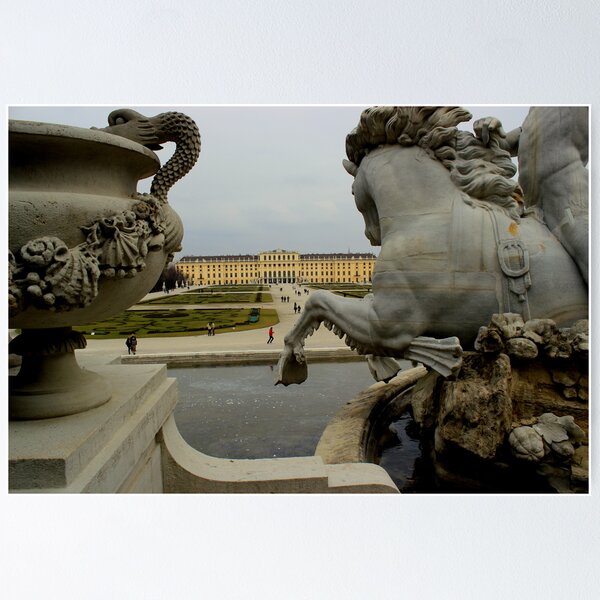 Item preview, Schonbrunn Palace from Behind the Fountain designed and sold by rsangsterkelly.