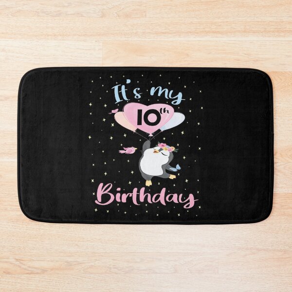 Item preview, It's My 10th Birthday Penguin Girl 10 Years Old B-day product designed and sold by Grabitees.