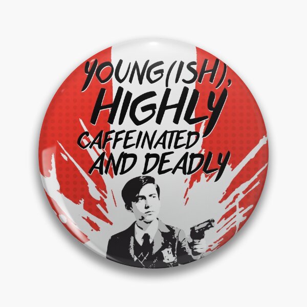 Item preview, Number Five - Young(ish), highly caffeinated & deadly designed and sold by byebyesally.