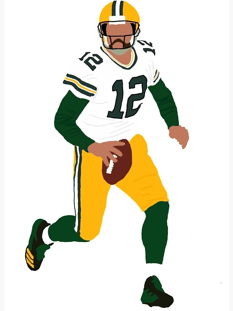 Green Bay Packers Aaron Rodgers Caricature 12 x 30 Premium Pennant – Green  Bay Stuff