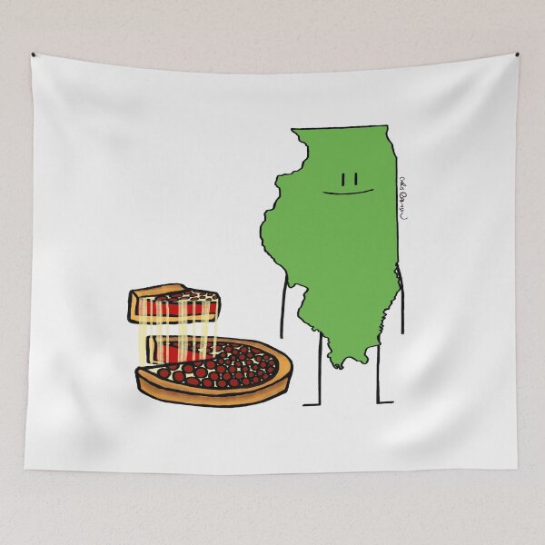 Item preview, Illinois designed and sold by chrisdrawsstuff.