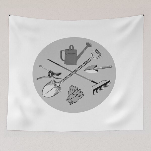 Item preview, Garden Tools are cool by The Tree Of life Co designed and sold by Helen Marvellous.
