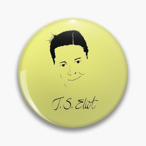 Item preview, T.S. Eliot designed and sold by The Dead  Writers Circle.