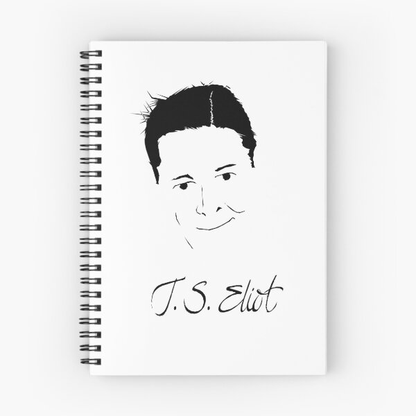 Item preview, T.S. Eliot designed and sold by The Dead  Writers Circle.