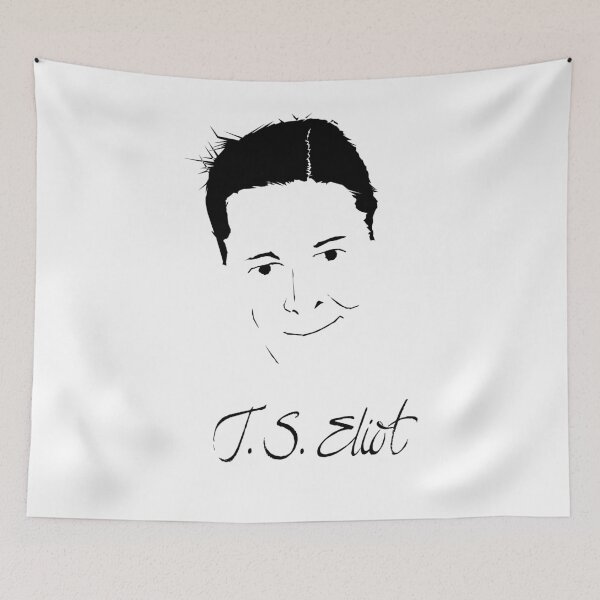 Item preview, T.S. Eliot designed and sold by The Dead  Writers Circle.