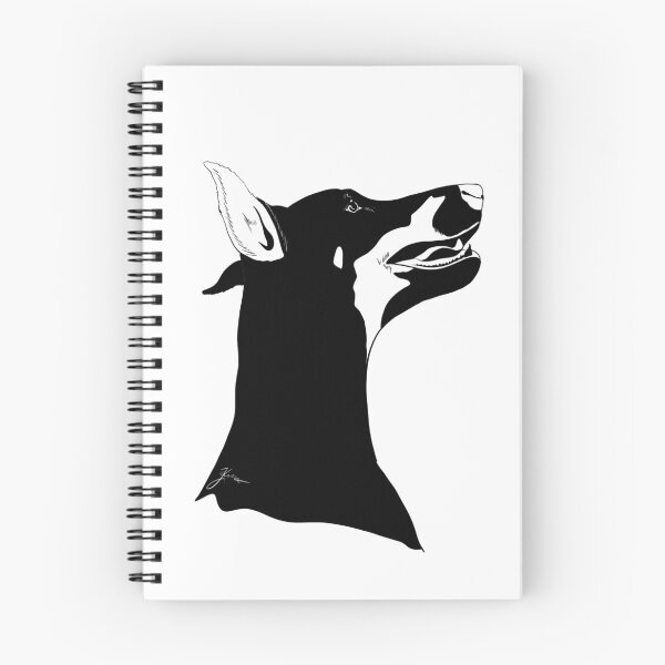 Item preview, Doberman Pinscher logo symbol graphic designed and sold by MyArtistry.
