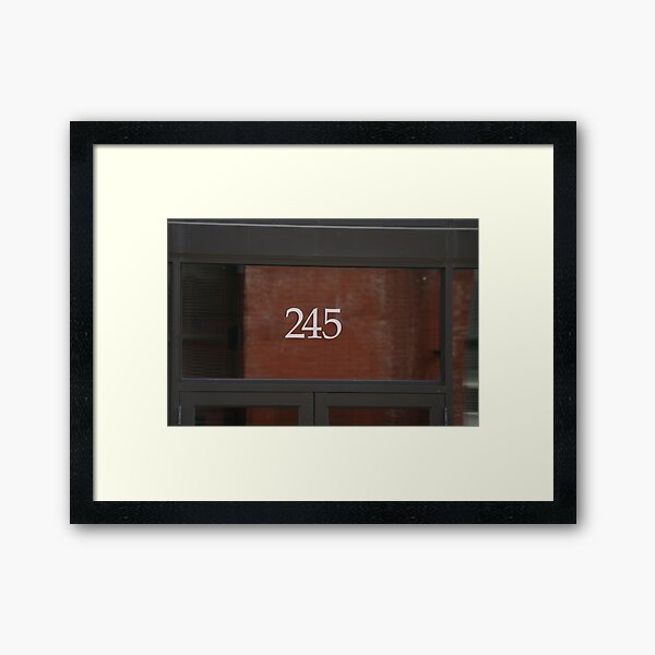 Two 45 Framed Art Print