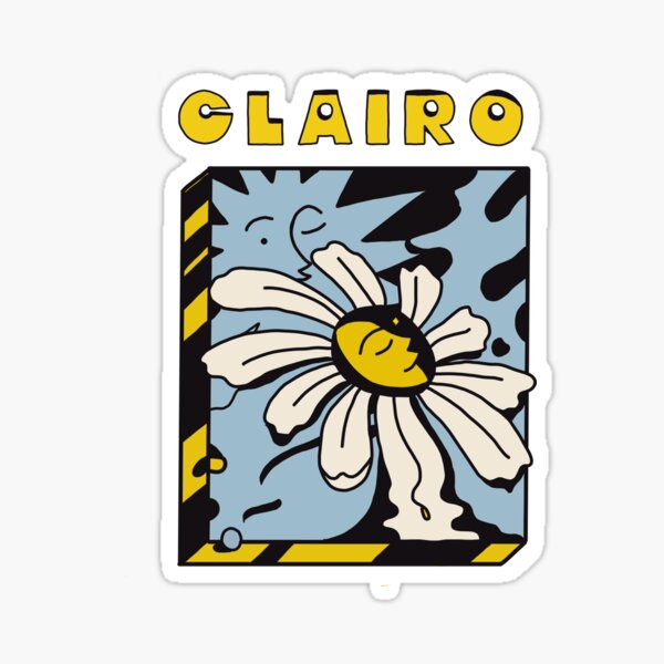 clairo daisy Sticker