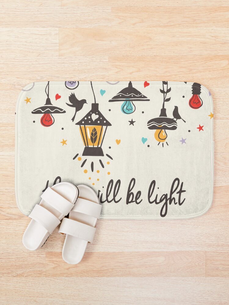 Thumbnail 1 of 6, Bath Mat, Light designed and sold by byebyesally.