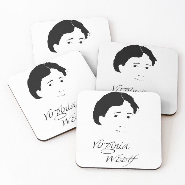 Aperçu de l'œuvre Virginia Woolf créée et vendue par The Dead Writers Circle.